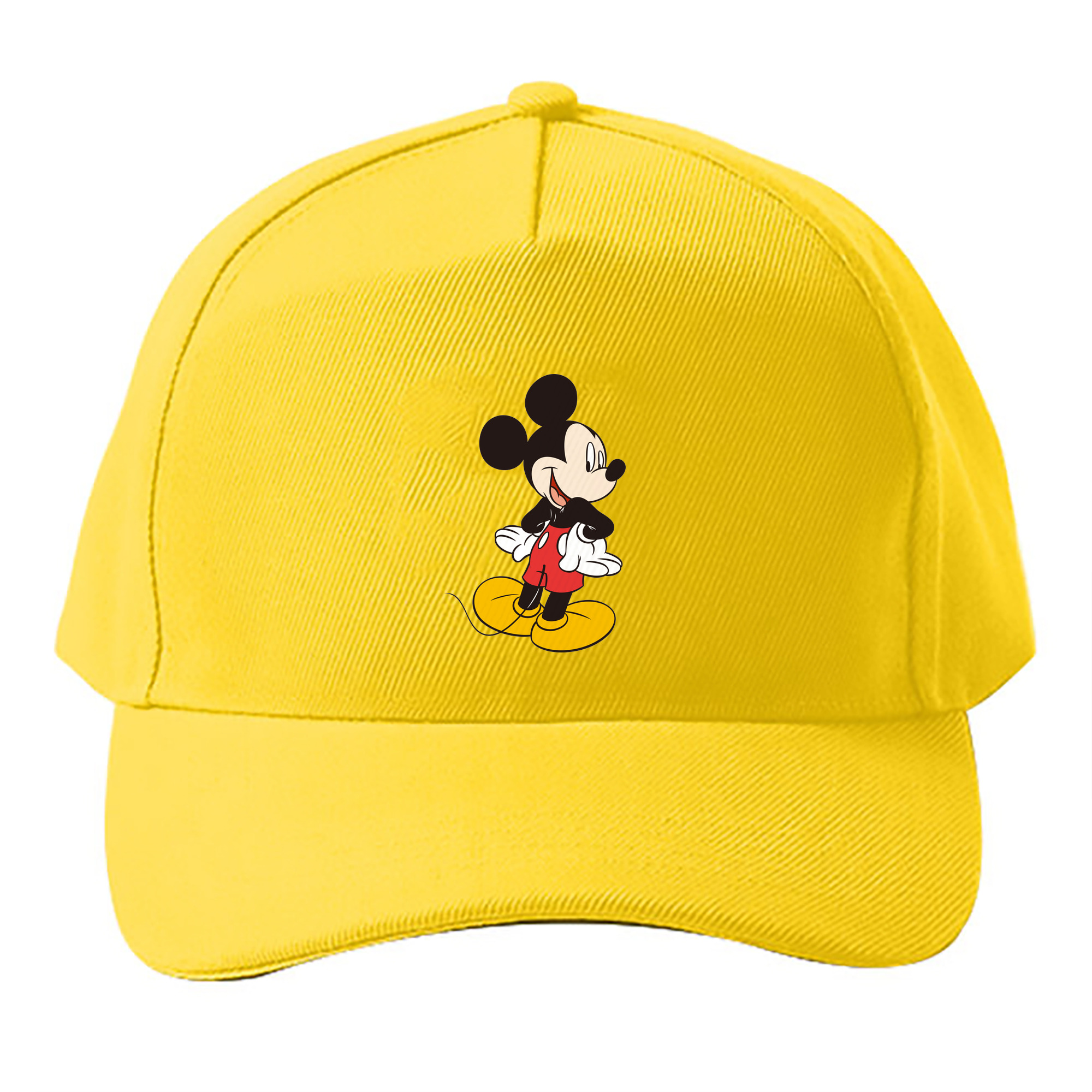 （画像用） ミッキーマウス Mickey Mouse ベースボールキャップ 綿100％ 男女兼用 帽子 スポーツ